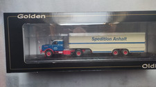 Henschel HS 140 + Ackermann Möbelkoffer 'Spedition Anhalt' GMTS 1:50 Golden Oldi