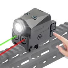 Red&Green Dual Beam Laser Sight+Flashlight Combo For Glock 17 19 Taurus G2C G3C