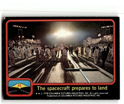 1978 Topps Close Encounters of the Third Kind #45 The spacecraft