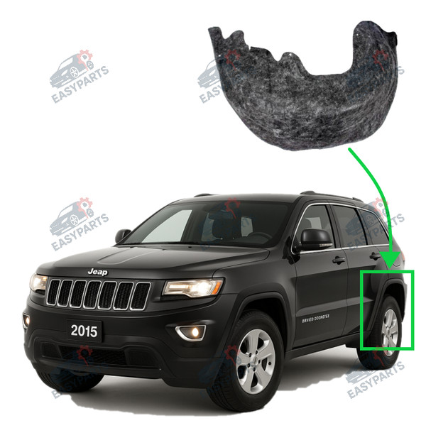 Radlauf StoßStange Locaro Hinten Links FüR Jeep Grand Cherokee 2013 - 2022-image