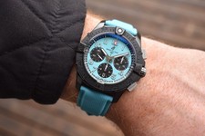 2025 Breitling Avenger B01 Chronograph 42 Night Mission Turquoise SB0146 FS 2