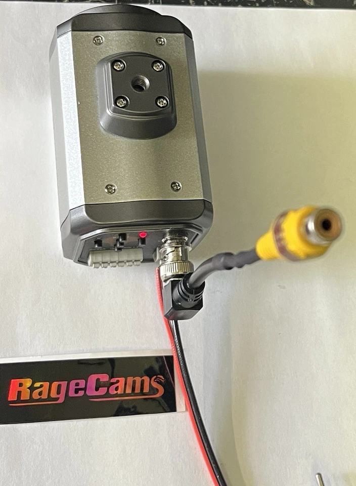 Bnc Male Elbow Plug Angled Connector-RCA Female Composite Video Dash Cam Cable - Image 3 of 4