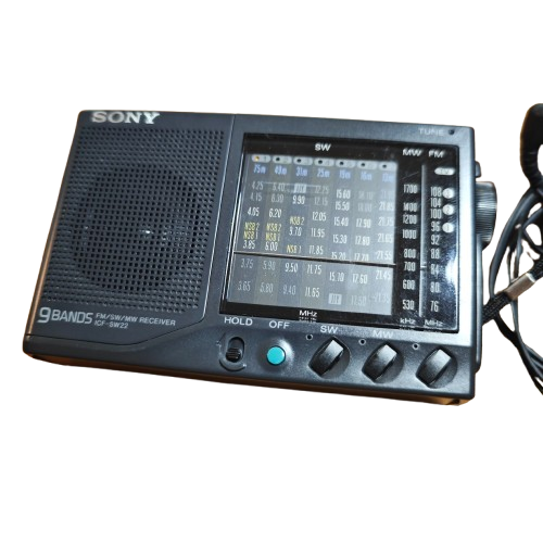 SONY ICF-SW22 9バンドラジオ SONY ICF-SW22 9バンドレシーバー - メルカリ