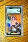 2024 TOPPS CHROME STAR WARS QIN #58 REBEL ORANGE REFRACTOR #ED /25 CGC 9.5 MINT+