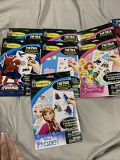 Lot 7 Colorforms Fun Pack 2-Disney Princess, Frozen, 2-Peppa Pig, 2-Spider-Man