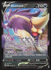 Skuntank V Holo 108/195 NM SWSH12: Carta Pokemon Tempesta Argento