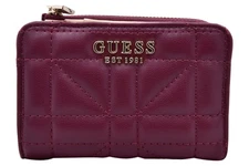 Guess Edita SLG Women's Small Wallet Zip Around 4-Credit Card Slots