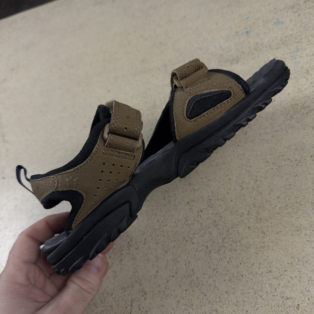 Vintage Nike ACG Air Deschutz Sandals Mens Size 7 Brown  display picture 1