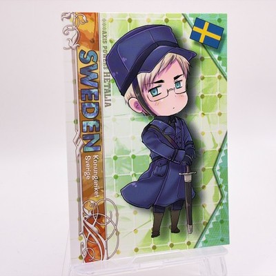 SWEDEN Axis Powers Hetalia Japanese Trading Card TCG 2008 No.16 K242