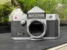 Petri Penta SLR 35mm Camera Body For Parts Rough Shape, parts rattling inside