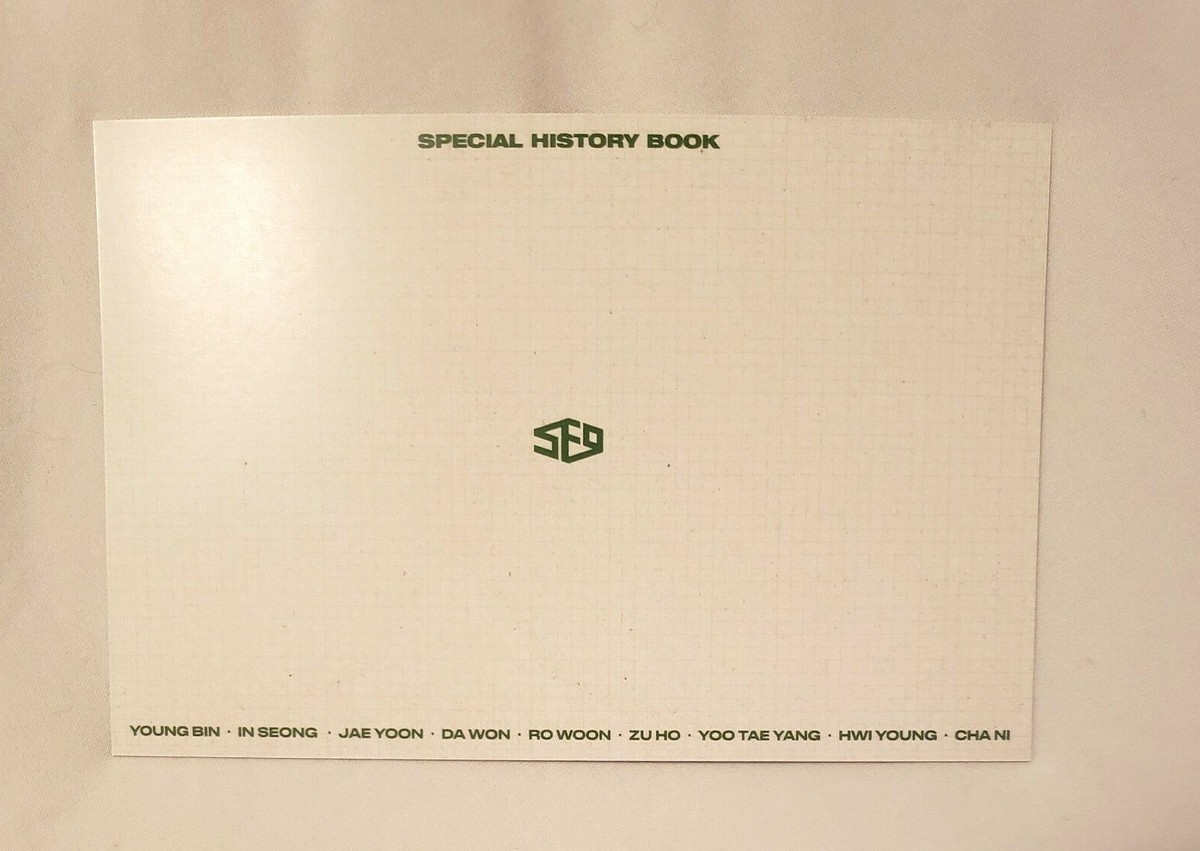 SF9 - Special History Book - Special Album - Official Goods