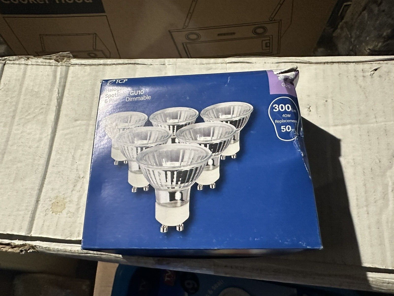 Pack of 6 GU10 40W 50W Watt Halogen Spotlight  Gu10 ,Bulbs Dimmable - Homebase.