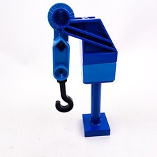 LEGO DUPLO Town Cargo Train Set 10875 Bricks Blue Crane Hook  Replacement Parts