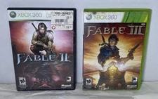 Fable II 2 & III 3 - Xbox 360 - No Manuals
