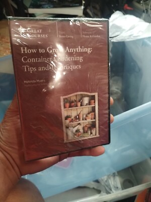 How to Grow Anything Container Gardening Tips and Techniques DVD - Great Courses