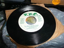 record 45 soul rare Barbara McNair on TEC   I'll Never Make It easy For You VG++