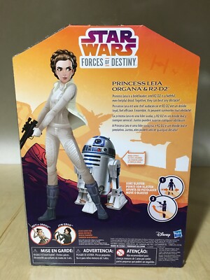 Star Wars Doll Forces of Destiny Princess Leia Organa and R2-D2