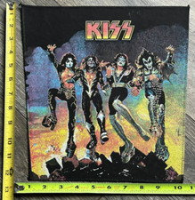 KISS BACK PATCH Destroyer Album Cover 12x12.5 UNUSED Ken Kelly Vintage Kiss