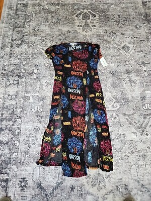 Adorable Black Eye Candy Dress 1X NWT