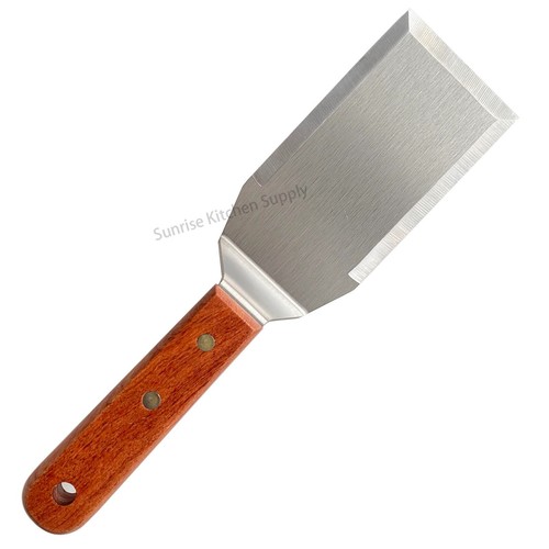 SUNRISE Stainless Steel Kitchen Spatula with Wood Handle - Picture 10 of 20