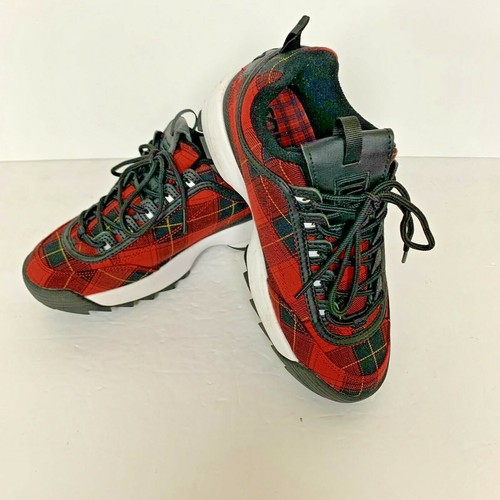 fila disruptor plaid