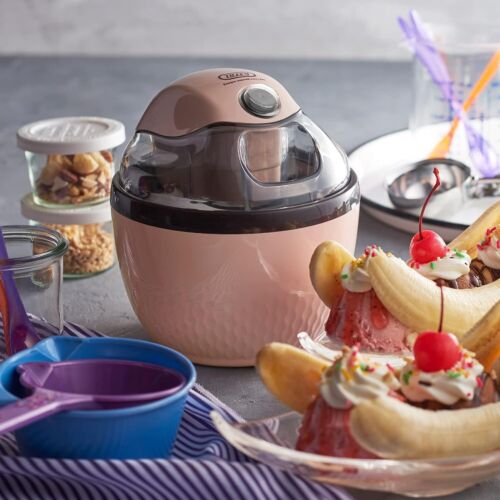 Toffy ice cream maker Shell Pink authentic ice homemade healthy easy recipe 100V - Picture 6 of 9