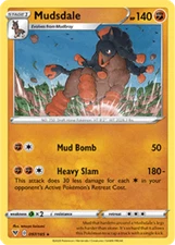 1x Mudsdale 097/185 RARE REVERSE HOLO Vivid Voltage Pokemon TCG Card NM