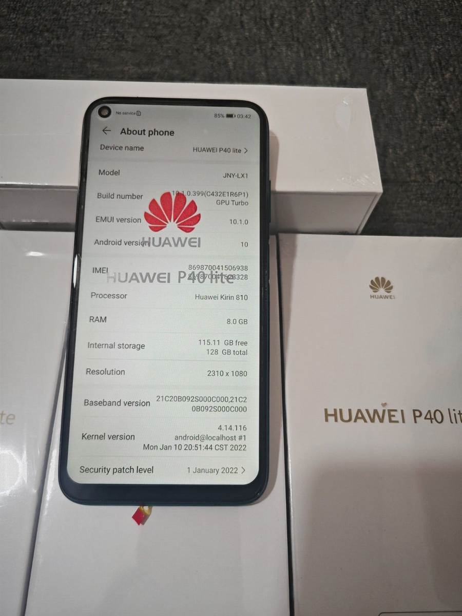 Huawei P40 Lite - 128 GB - Midnight Black (Unlocked) for Huawei P40 Lite - 128 GB - Midnight Black (Unlocked) for
