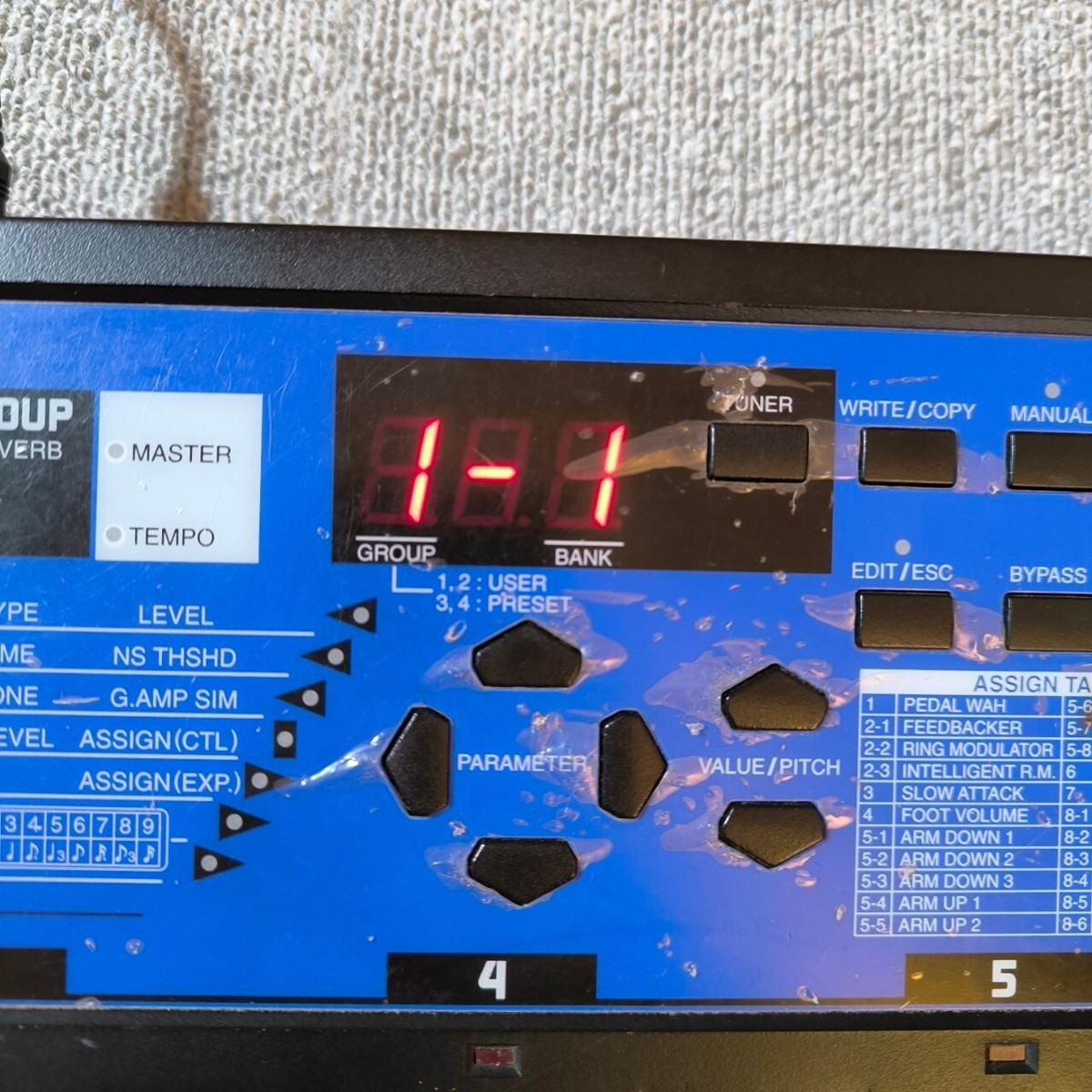 BOSS ME-8 Guitar Multiple Effects Distortion Chorus Effects