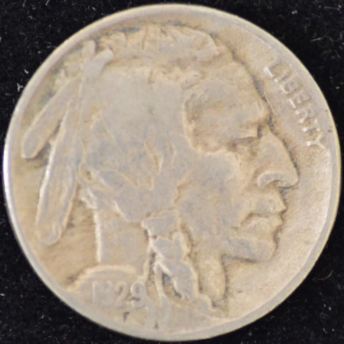 1929 FINE-VERY FINE Buffalo Nickel