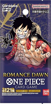 one piece card game op1 Bandai Romance Dawn [OP-01] (Box) (Japanese Edition) Toys but also new illustrations by illustrators One Piece Card Game Romance
