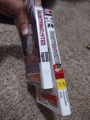 Hunter x Hunter Manga Volumes 1-37 Complete Set English 37