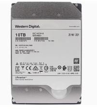 Western Digital HUH721010ALE600 10t 3.5"helium enterprise server mechanical HDD