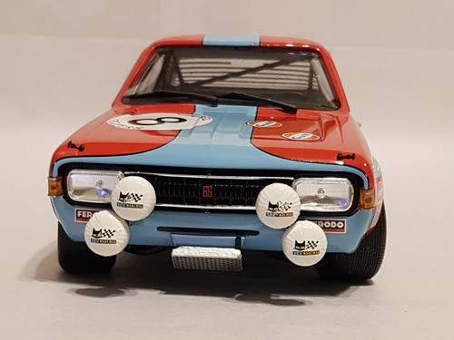 1:18 Scale Opel Commodore 1972 Gulf Steinmetz 24 h Spa model car FLAWS !!! - Picture 3 of 12