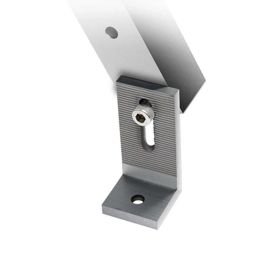 Renogy Solar Panel Mounting Flat Roof Tilt Mount Aluminum Adjustable Bracket