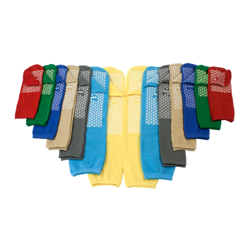 Hospital Sock Soft SingleSided Slipper Socks, AntiSkid Rubber