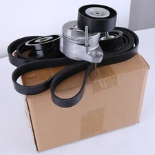 Engine Drive Belt Tensioner & Idler Pulley Serpentine Belt kit for Mercedes Benz