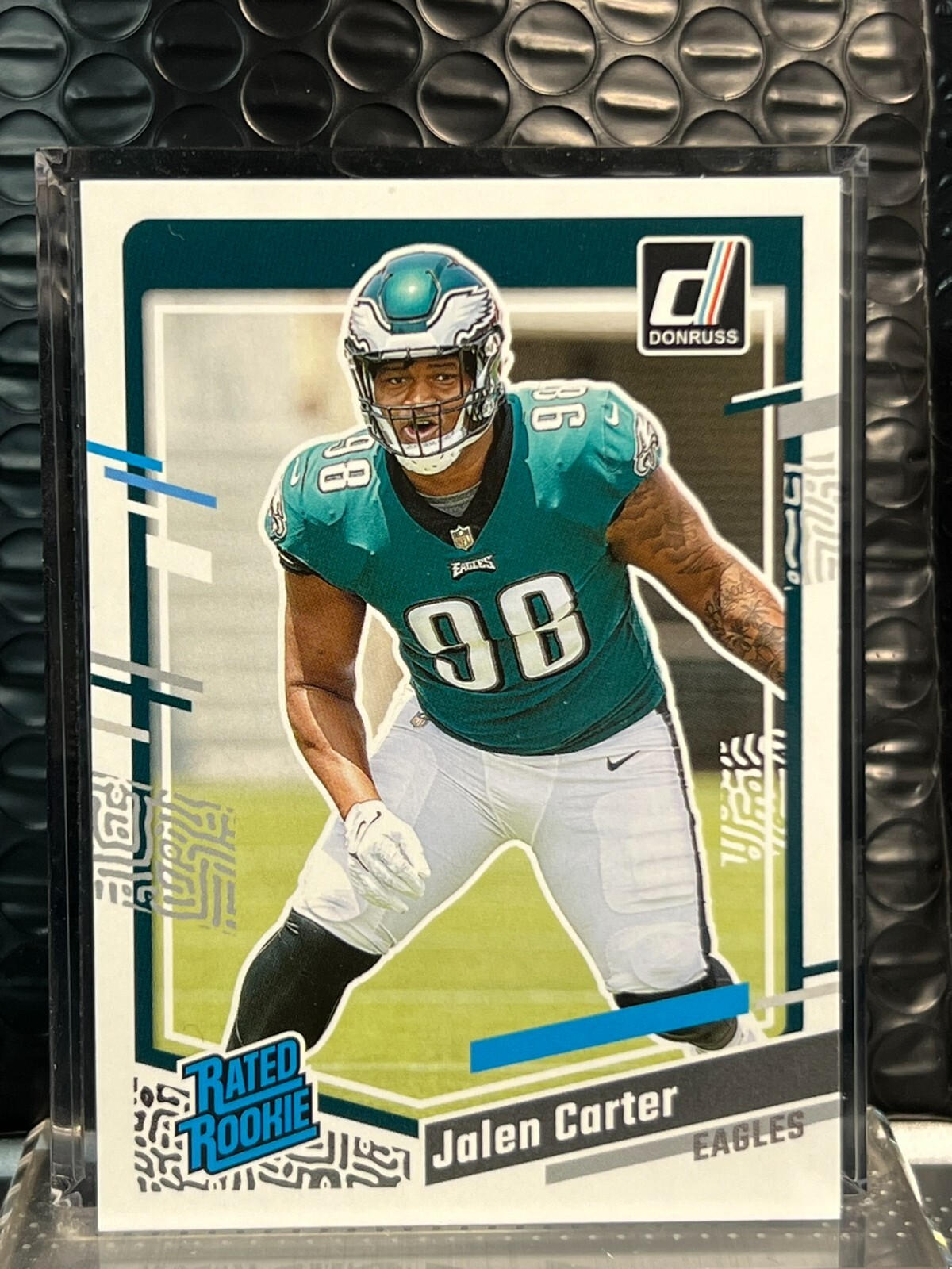 Jalen Carter 2023 Donruss #381 ROOKIE CARD Philadelphia Eagles