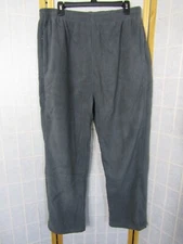 NIB PEIMENG Fleece Gray Furry Lined Jogger Sweat Pants Men's Size Asian 5XL (34)