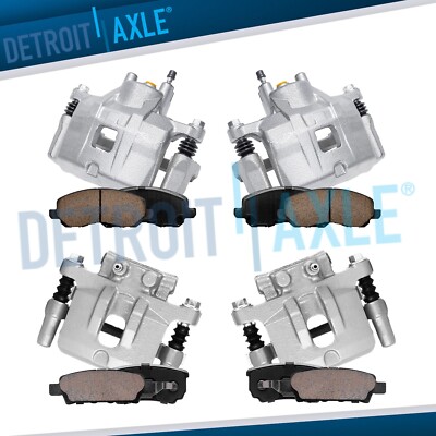 Front Rear Caliper Bracket Brake Pad for Patriot Compass Avenger Caliber Sebring