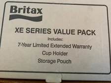 BRAND NEW WITH BOX BRITAX XE SERIES VALUE PACK CUP HOLDER STORAGE POUCH