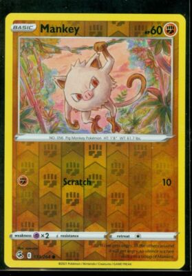 Pokemon - Mankey - 133/264 - RH - Fusion Strike - NM/M -New