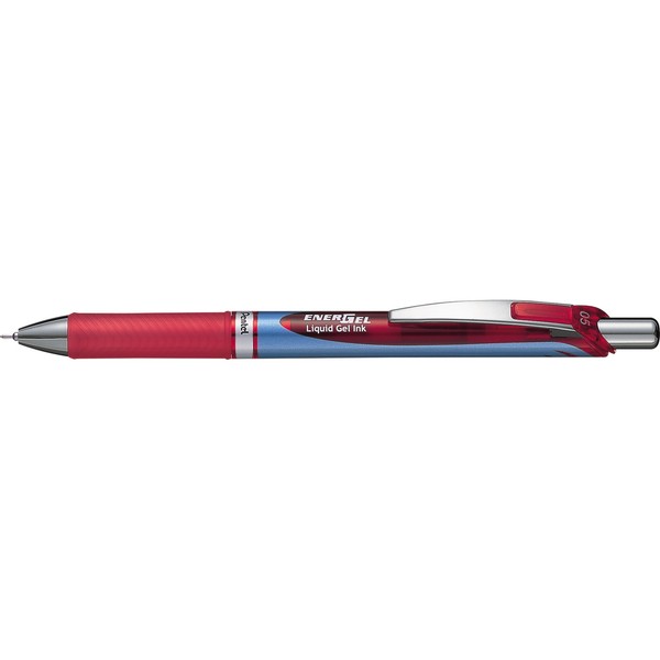 Pentel Liquid Gel-Tintenroller Energel BLN75, Rot-image
