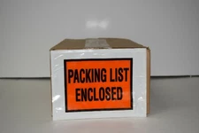 Packing List Envelopes 4.5"x 6" PR-7  1000 Pieces Free Shipping   