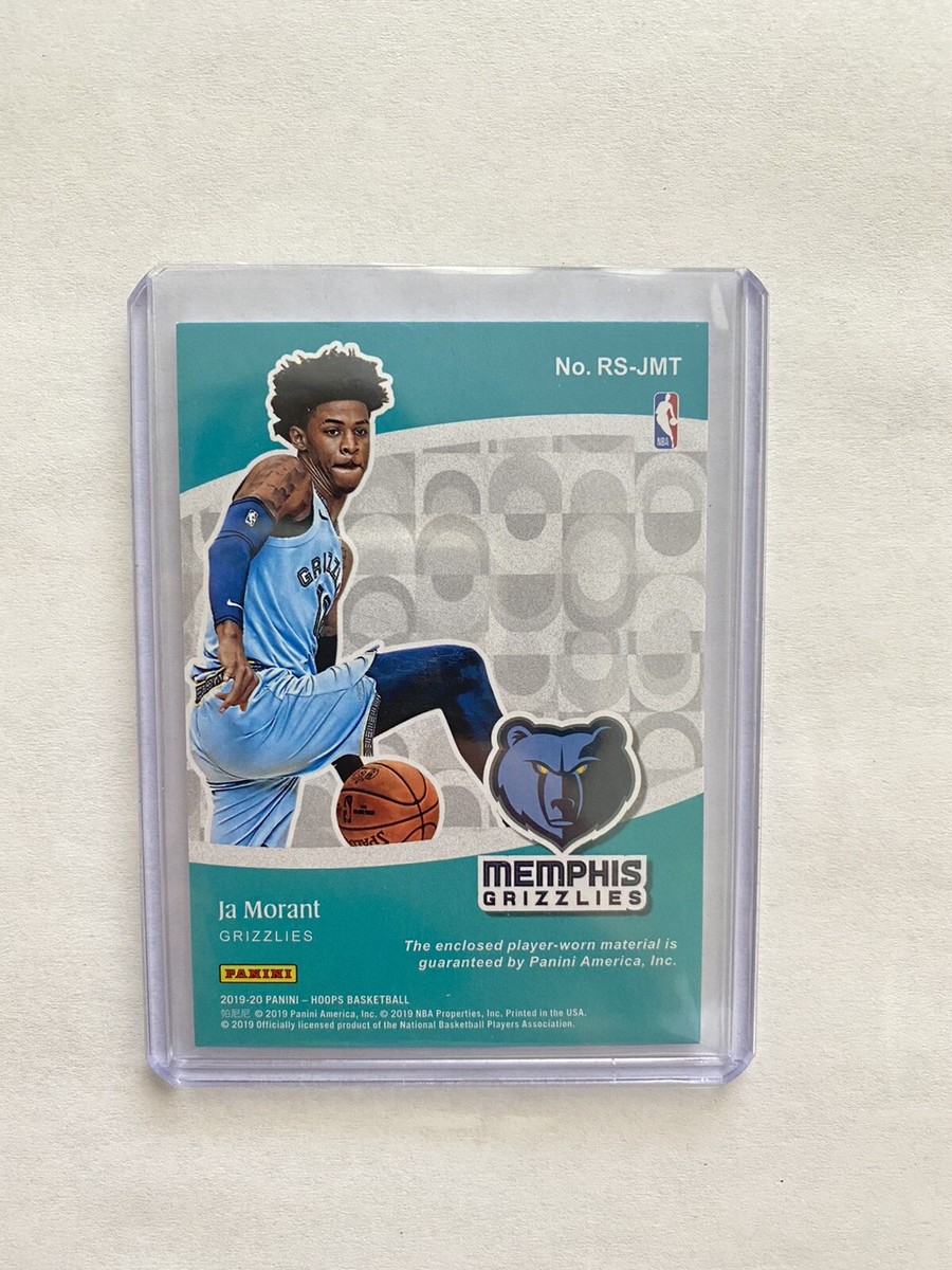2019-20 Panini NBA Hoops Rise N Shine #RS-JMT Ja Morant