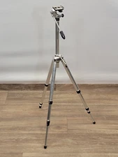 Vintage Whitehall Elevator Travelite Camera Tripod w/Dualok Mount