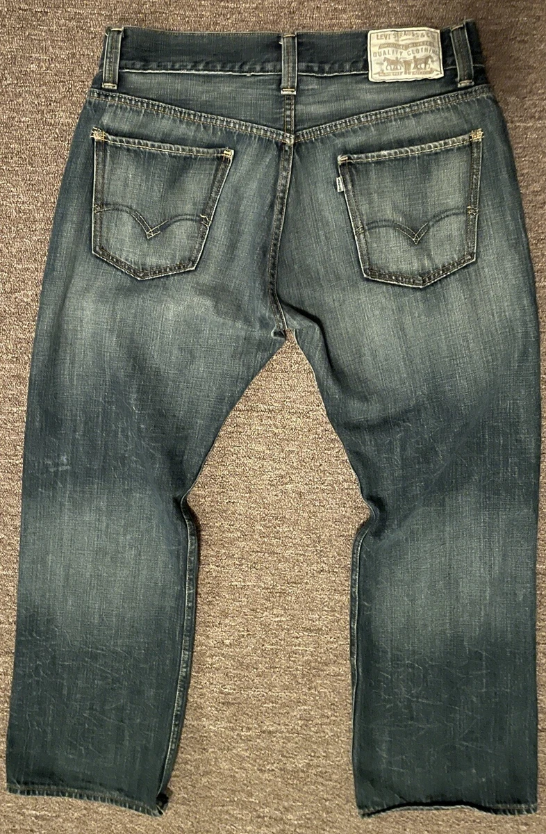 Levis 539 Vintage Straight Denim Jeans 34x30