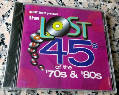 Barry Scott Lost 45s 70s & 80s NEW RARE OOP CD Van Stephenson Balance Sneaker $$