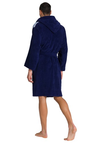 ARENA - ACCAPPATOIO SPUGNA UNISEX - CORE SOFT ROBE - 001756701 - NAVY/WHITE - Foto 3 di 8