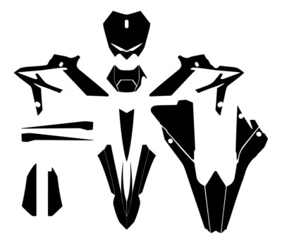 Beta Xtrainer Enduro 2020 2021 2022 Vector Graphics MX Template 1:1